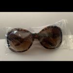 Wide Frame NEW Women's Tortoise Shell Sunglasses UVA UVB Protection Brown Photo 1