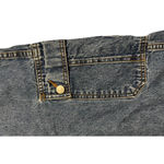 Y2K‎ Shabby Chic REVOLT Clothing Co.Denim Maxi Skirt 11/12 Cargo Pockets BAGGY Blue Photo 1