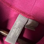 Sweaty Betty  Maroon Purple Drawstring Cowl Neck Cropped Pullover‎ Top M Italy Photo 2