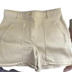 Wilfred Free Aritzia  Modern Utility Short Size 10 Birch Beige Cream #98513 Photo 0