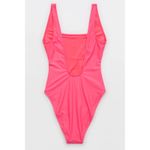 Aerie Astrology Scorpio Babewatch Cheekiest Pink One Piece Swimsuit Size Small Photo 1