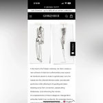 Vintage luxury suit set / tuxedo style George’s Rech strapless dress w/ jacket Black Photo 15