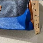 Neiman Marcus  Color Block Faux Leather Tote Bag Photo 5