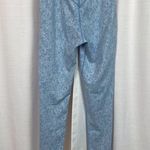 Gymshark  Malibu Blue Fleur Texture Leggings Sz.M Photo 6