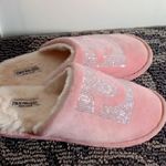 True Religion  Pink Slippers with Rhinestones Womens Size 9.5-10 Photo 0