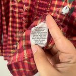 Johnny Was  Lani Victorian Effortless Blouse In Plaid size small Photo 5