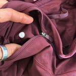 Lululemon  Speed Wunder Under Leggings Size 4 Burgundy Sculpting Full-Length Pant Photo 8