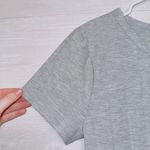 Entro  Gray Short Sleeve Round Neck Casual Mini Dress women's size medium Photo 1