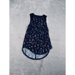 Lululemon Tank Womens 6 Purple Black Blue Sculpt Back Cutout Mesh Panel Top Photo 3