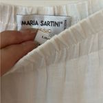 Maria Sartini‎ Women’s 100% linen pants. US 34 EU 50. White Size XXL Photo 4