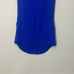 Lumière Lumiere Blue Drawstring Dress Size Small Photo 3