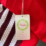 BONITEE Red American Flag Sweater V Photo 6