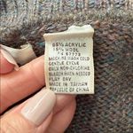 Vintage 80s/90s Oak Tree Taupe Confetti Knit Button Turtleneck Sweater Size XL Photo 5