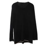 Worthington Vintage Black Floral Embroidered Knit Sweater Grandmacore Medium Photo 1