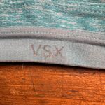 Victoria's Secret VSX Sport Bra Teal Heathered Racerback Sports Bra 34D Blue Size undefined Photo 1