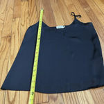 The Reset R Label Black Japanese Satin Charmeuse Cami Top Size XS Photo 5