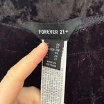 Forever 21  Women’s 2X Black Velvet Leggings Pull on Pants Plus Size Photo 1