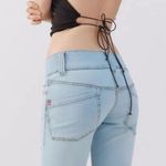 BDG Low Rise Flare Jeans in Indigo Light Wash Size 28 NWT Photo 11