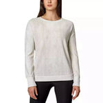 Mondetta  White Jacquard Sweatshirt Women’s Small | Cozy Winter Neutral Photo 2