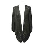 POL Womens Chunky Knit Cardigan Sweater Size M Open Front Oversized Cozy Boho Photo 1