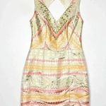 Anthropologie MINUET  ZIG ZAG OPEN BACK DRESS Size Small Photo 0