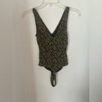 Leith  floral rusched bodysuit size XS Photo 6