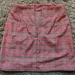 John Galt Plaid Miniskirt Photo 1