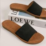 SheIn 3 for $30 Chic Black Flat Slide Sandals Photo 2