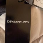 Emporio Armani Velour Casual Pants Black size 10 Photo 6