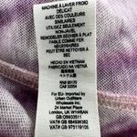 Free People Spring Break Combo Dip Tie Dye Paradise Tee Ombre Cream Purple XS Photo 4