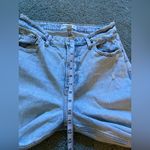 Abercrombie & Fitch Curve Love The Mom High Rise Jeans Size 6L/28 Distressed Photo 5