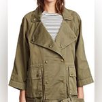 Current/Elliott the Infantry Jacket Army Green Utility Celeb viral size 0 xs Y2K Photo 13