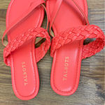 Talbots  Orange Gia Braided Slip On‎ Sandals Size 9 Photo 3