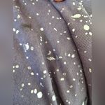 Oliver Bonas Pink & Purple Silver Paint Splatter Starlit Sky Gradient Scarf Wrap Photo 4