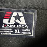 J. America Ohio State Women's XL Black Cropped Hoodie Graphic Casual Photo 4