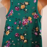 Torrid 00 Floral Green Sleeveless Top Photo 8