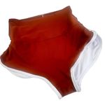 New Free People SALT GYPSY Betty Surf Bottom Chocolate Brown Boy Short High Rise Size XS Photo 1