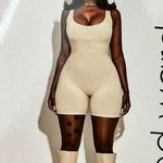 Naked Wardrobe Sculpted Seamless Tank Thong Bodysuit Raspberry Pink Size XS NEW Photo 9