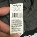 Desigual Black and Red Patterned Mini Dress S Photo 11