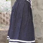 Black 50s Style Poodle Skirt Size 26 Photo 2