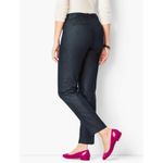 Talbots Hampshire Ankle Dress Pants Polished Denim Size 16 Photo 1