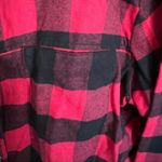 Free Press  Buffalo Plaid flannel shorts and top sleep set womens' size medium Photo 5