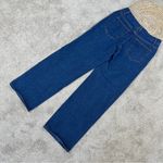 LIONESS Women’s Top Model Jeans Straight Leg Low Rise Baggy Fit in Medium Wash M Photo 7