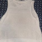 Universal Threads Universal Thread White Knit Sweater Vest Photo 2