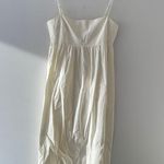 Reformation  NWT White Cotton Sleeveless Dress 10 Photo 1