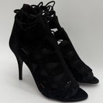 Topshop Potion Black Suede Leather Gladiator Strappy Stiletto Heel Spain 39(8.5) Photo 0