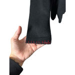 Victoria Jones Vintage  Beaded Christmas Cardigan Sweater Black Sz M Snowman 90’s Photo 4