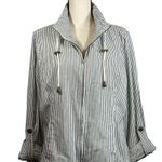 Dress Barn White & Gray Jacket Size XL Photo 2