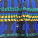 Color Block Colorful Geometric Short Sleeve Mini Dress Medium Orange Photo 6