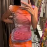 ZARA dress mini drapped tulle bleach effect summer party night out Photo 0